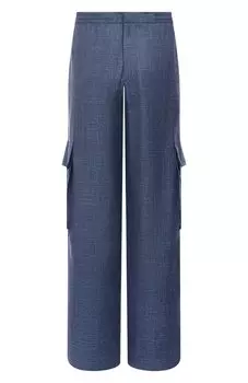 Брюки-карго из кашемира и шелка MVST