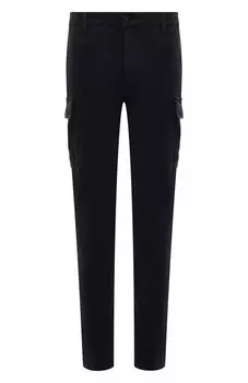 Брюки-карго из шерсти и кашемира Eleventy