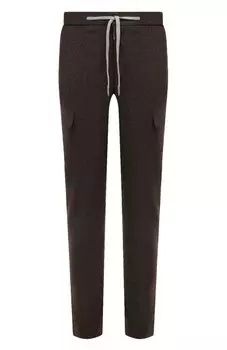 Брюки-карго из шерсти и кашемира Marco Pescarolo