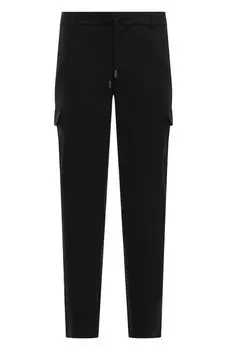 Брюки-карго из шерсти и кашемира MVST