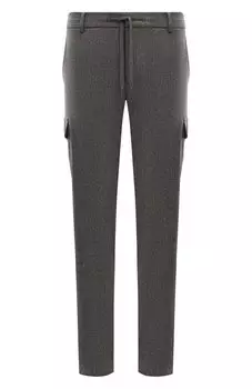 Брюки-карго из шерсти и кашемира MVST