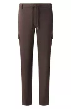 Брюки-карго из шерсти и кашемира MVST