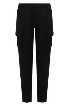 Брюки-карго из шерсти и вискозы Windsor