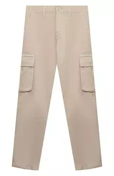 Брюки-карго из вискозы и льна Eleventy