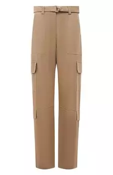 Брюки-карго из вискозы MSGM