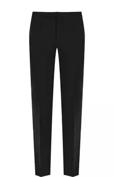 Брюки из шерсти и шелка Zegna