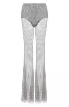 Брюки с отделкой пайетками Giuseppe di Morabito