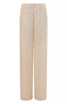 Брюки с отделкой пайетками JM Studio