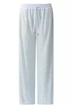 Брюки с отделкой пайетками Kiton