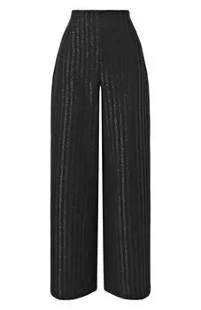 Брюки с отделкой пайетками MVST