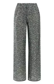 Брюки с отделкой пайетками OSEREE