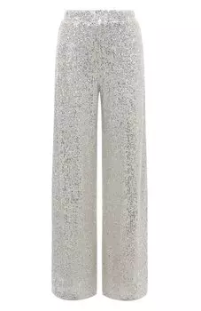 Брюки с отделкой пайетками Seven Lab
