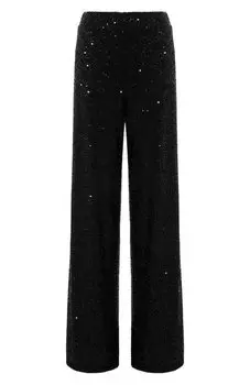 Брюки с отделкой пайетками Seven Lab