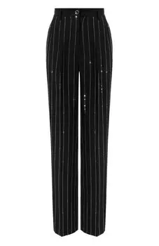 Брюки с отделкой стразами Forte Dei Marmi Couture