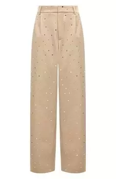 Брюки с отделкой стразами Giuseppe di Morabito
