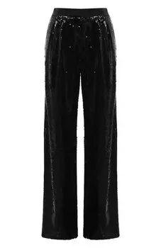 Брюки с пайетками Emporio Armani