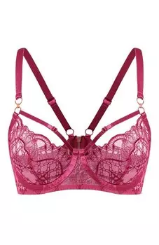 Бюстгальтер-балконет Bordelle