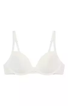 Бюстгальтер с кружевной отделкой Sanetta