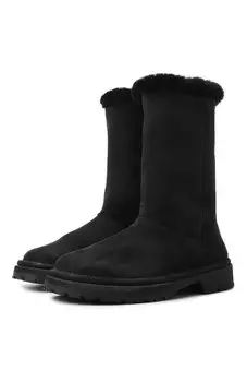 Cапоги из нубука Pantanetti