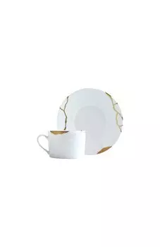 Чайная чашка с блюдцем Kintsugi Bernardaud