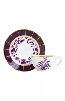 Чайная чашка с блюдцем Prunus Bernardaud