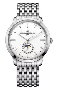 Часы Steel Moon Phase White Girard-Perregaux