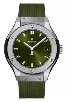 Часы Titanium Green Hublot