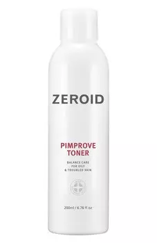 Деликатно очищающий тоник для проблемной, склонной к жирности кожи Pimprove (200ml) Zeroid