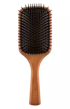 Деревянная массажная щетка для волос Paddle Brush Aveda