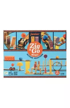 Деревянный конструктор Zig&Go, 43 детали Djeco