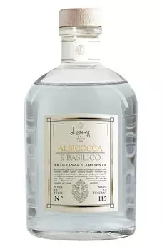 Диффузор Albicocca E Basilico / "Абрикос & Базилик" (ваза 3000ml + рефил 6x500ml) Logevy Firenze 1965