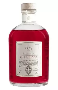Диффузор Elisir Di Melagrana / "Гранатовый эликсир" (ваза 3000ml + рефил 6x500ml) Logevy Firenze 1965
