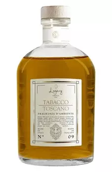 Диффузор Tabacco Toscano / "Тосканский табак" (ваза 3000ml + рефил 6x500ml) Logevy Firenze 1965