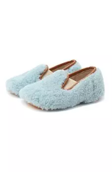 Домашние туфли из меха Gallucci