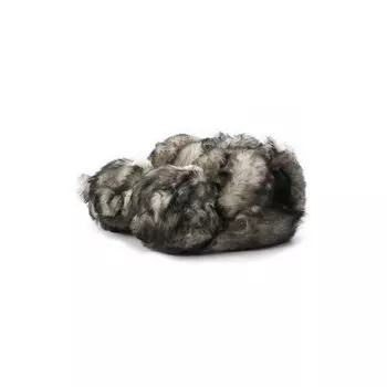 Домашние туфли из меха VETEMENTS