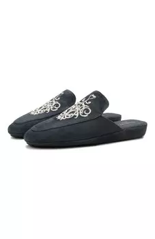 Домашние туфли из замши Homers At Home