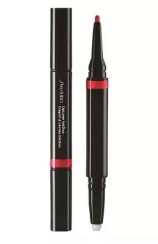 Дуэт для губ LipLiner Ink: праймер + карандаш, 08 True Red Shiseido