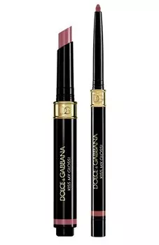 Дуэт средств для губ Kiss My Gloss!, оттенок 02 Giggle Dolce & Gabbana