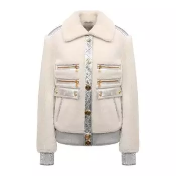 Дубленка из овчины Balmain x Rossignol Balmain