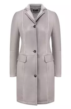 Дубленка с отложным воротником Kiton