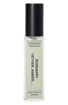 Духи Rosemary, Vitiver, Amber, ... (15ml) Giardino Magico