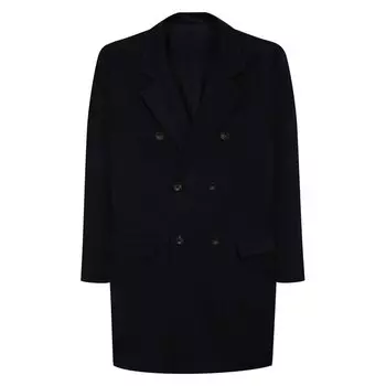 Двубортное пальто из кашемира Kiton
