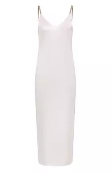 Двустороннее атласное платье La Neige