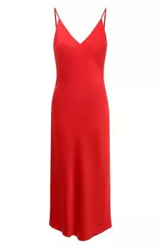 Двустороннее атласное платье Lesyanebo