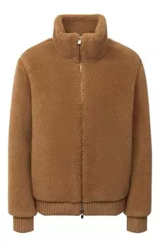 Двусторонний бомбер из кашемира и шелка Loro Piana