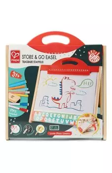 Двусторонний игровой мольберт для рисования Hape