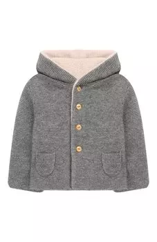 Двусторонний кардиган с капюшоном Les Lutins