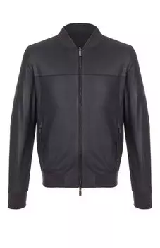 Двусторонний кожаный бомбер Gimo's