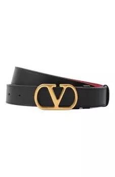 Двусторонний кожаный ремень Valentino