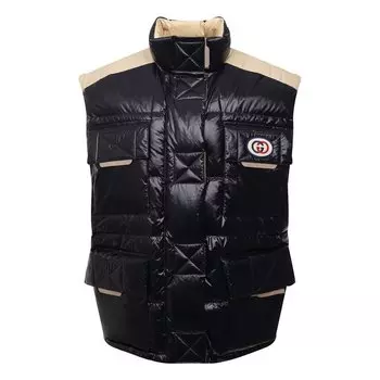 Двусторонний пуховый жилет Gucci